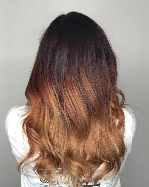Image 3: Example result of Ombre hair coloring