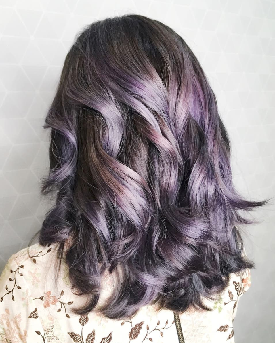 Natural, Colorful, Silver and Pastel Balayage Hair Color