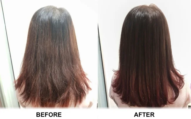 Keratin treatment by K gloss