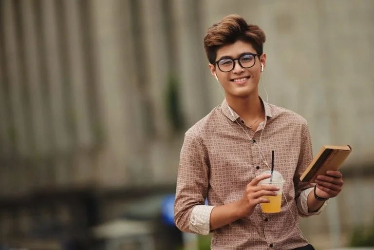 Referensi warna rambut Dark Brown untuk pria